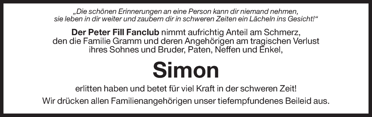Traueranzeige
