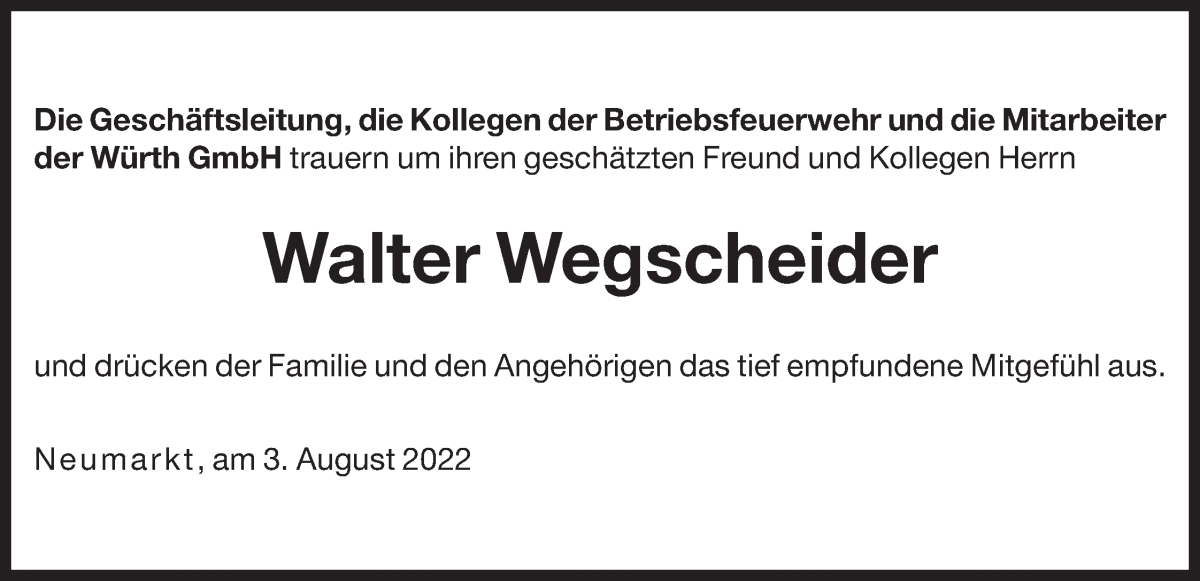 Traueranzeige