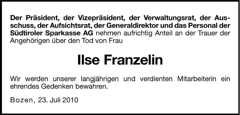 Traueranzeigen