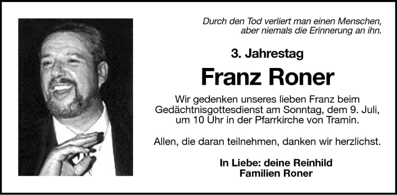 Traueranzeigen