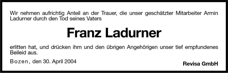 Traueranzeigen