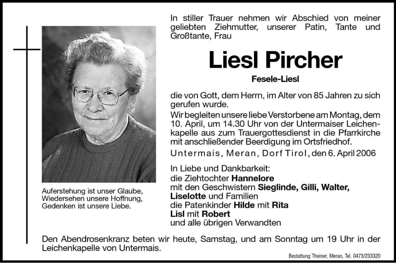 Traueranzeigen