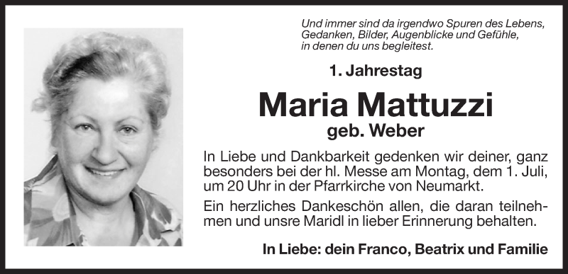 Traueranzeige