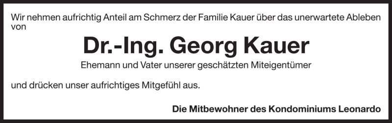 Traueranzeige
