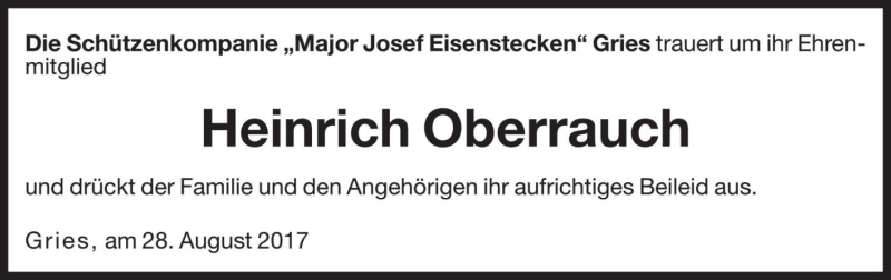 Traueranzeige