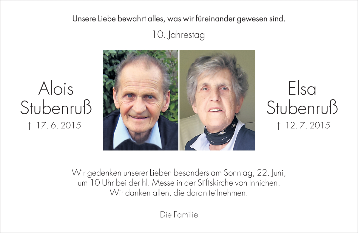 Traueranzeige