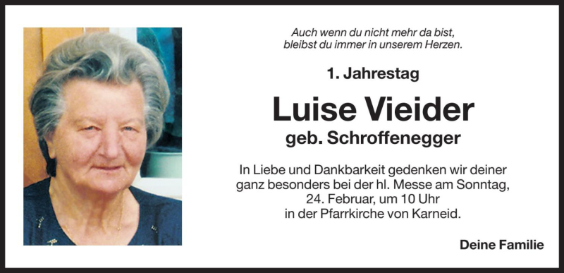 Traueranzeige