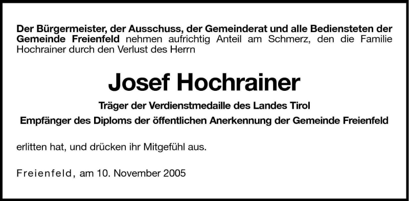 Traueranzeigen