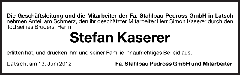 Traueranzeige