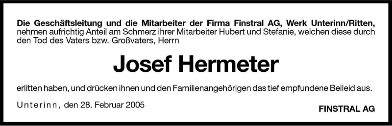 Traueranzeigen