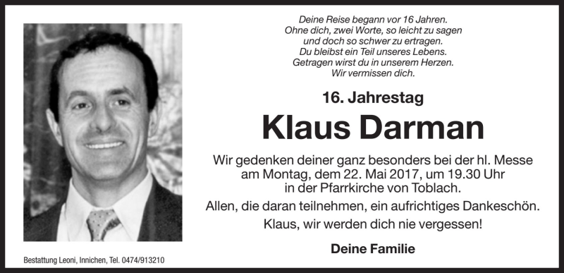 Traueranzeige