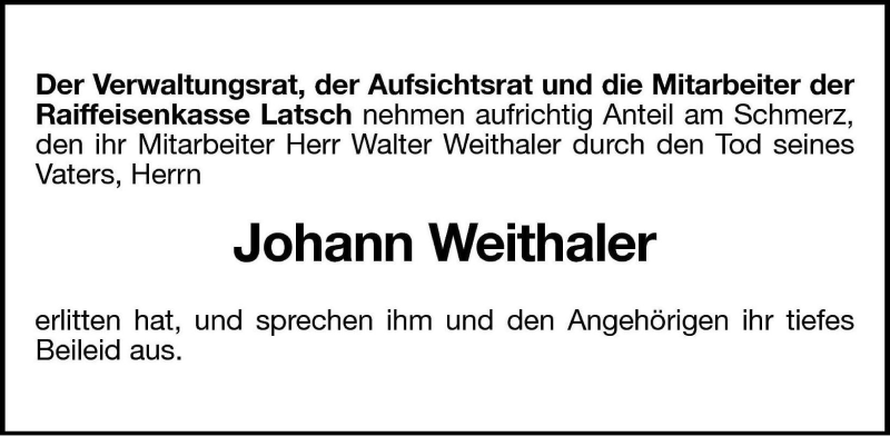 Traueranzeigen