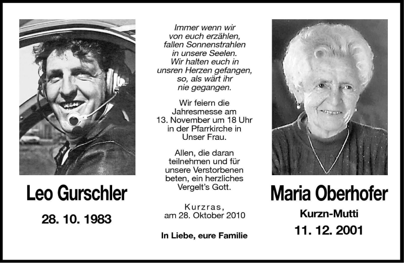 Traueranzeigen
