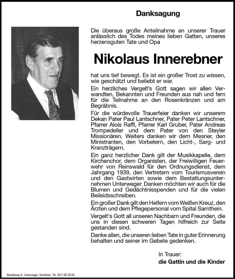 Traueranzeigen