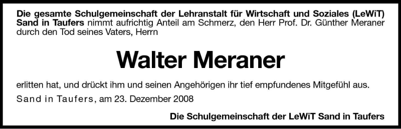 Traueranzeigen