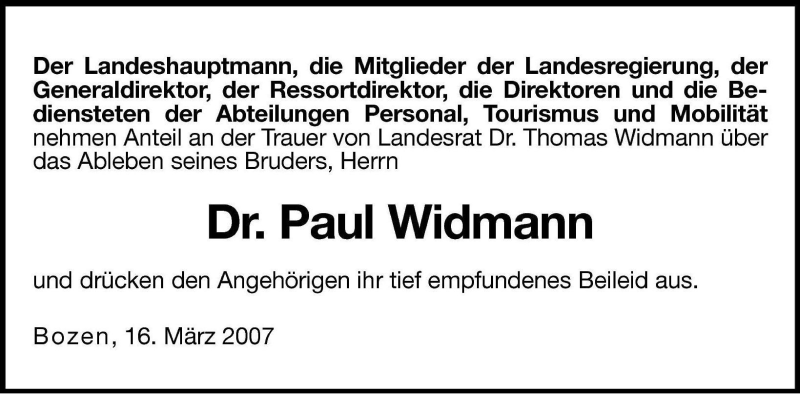 Traueranzeigen