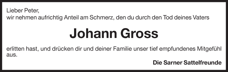 Traueranzeige