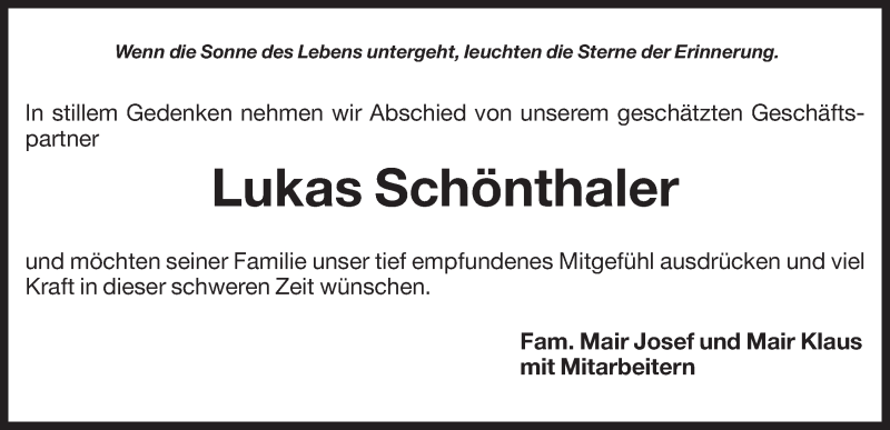 Traueranzeige