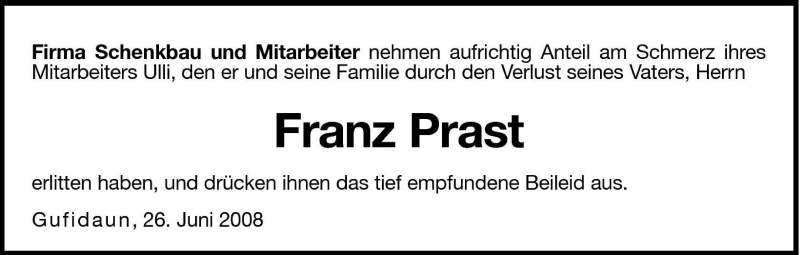Traueranzeigen