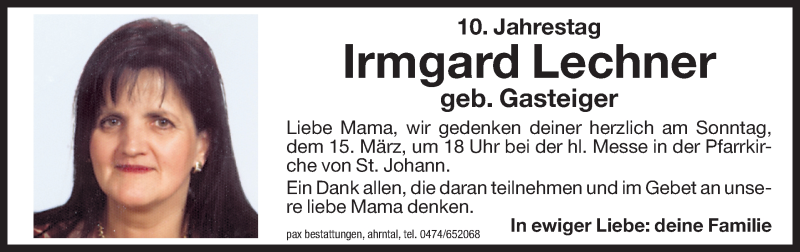 Traueranzeige