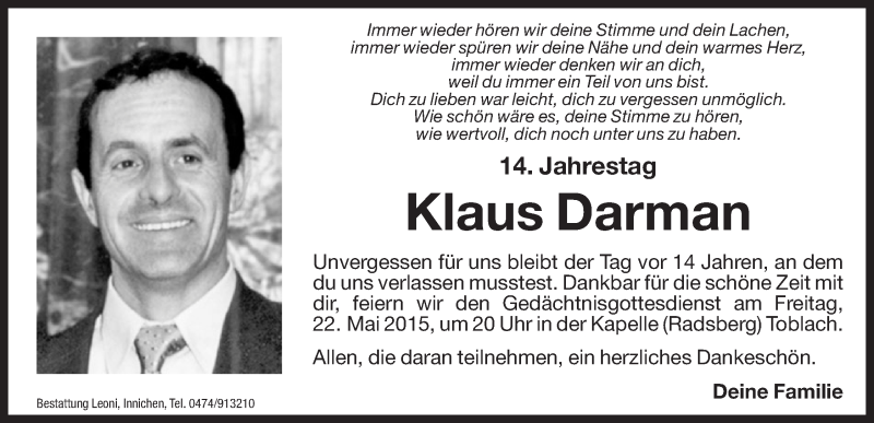 Traueranzeige