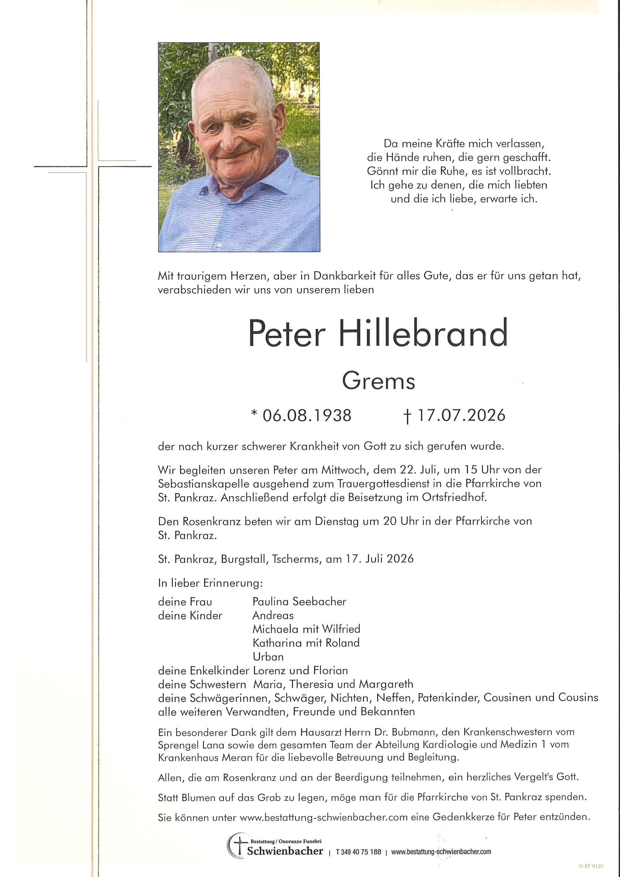 Parte Hillebrand Peter