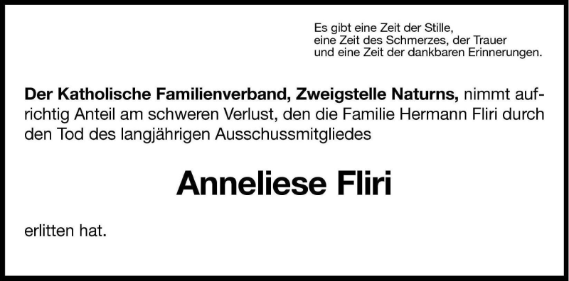Traueranzeigen