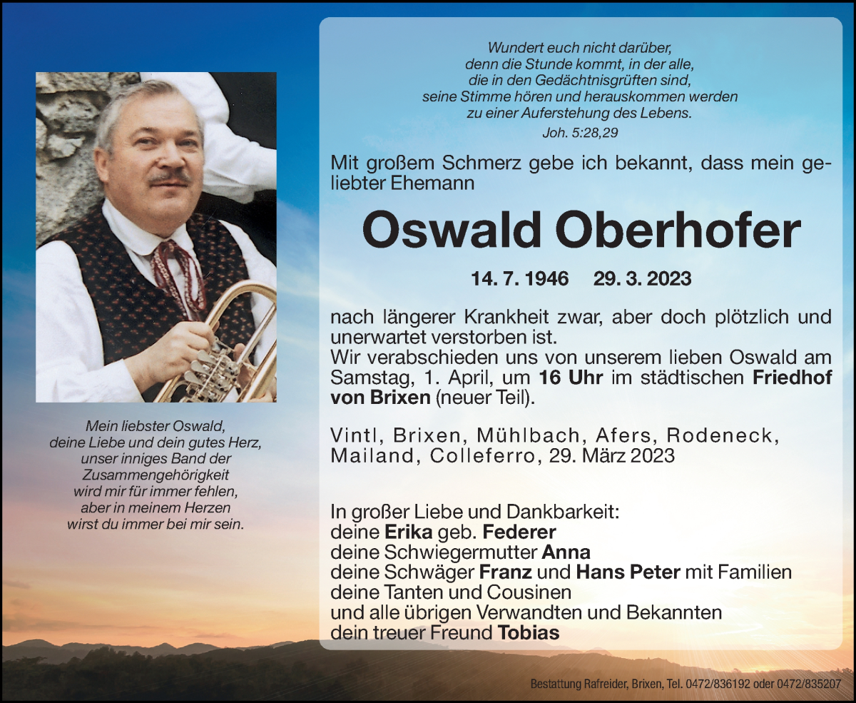 Traueranzeige