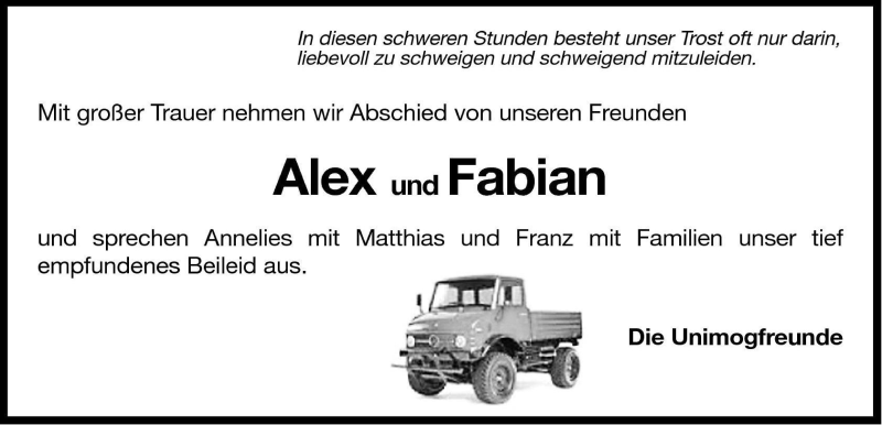 Traueranzeigen
