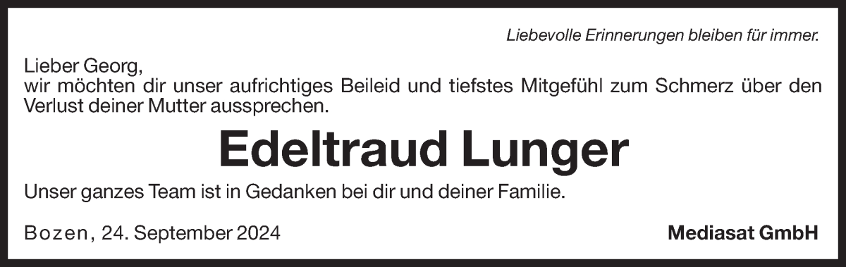 Traueranzeige