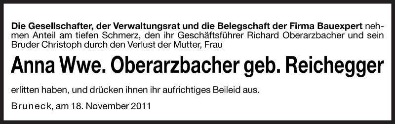 Traueranzeige