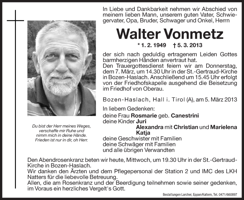 Traueranzeige