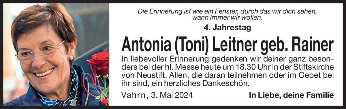 Traueranzeige