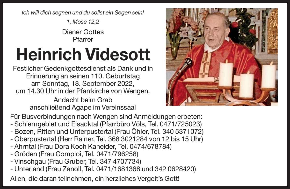 Traueranzeige