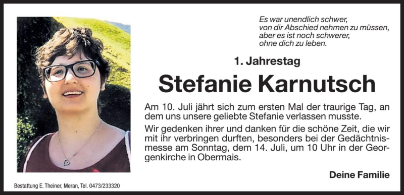 Traueranzeige