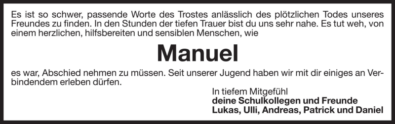 Traueranzeige