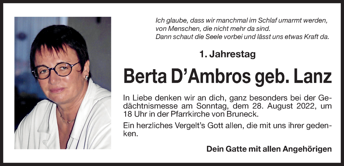 Traueranzeige