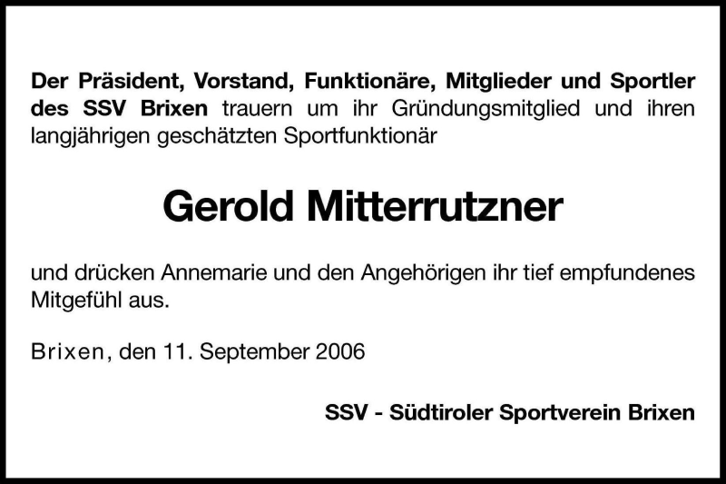 Traueranzeigen
