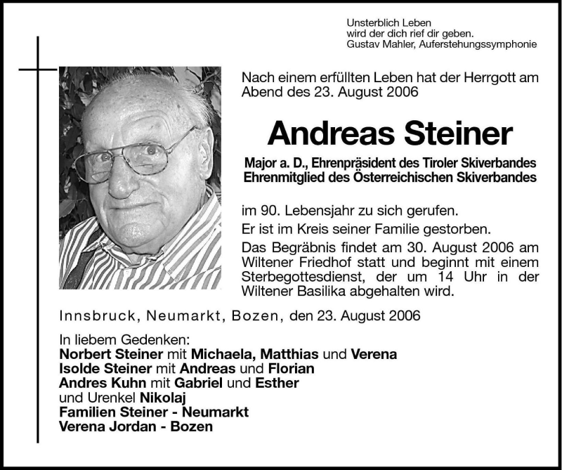 Traueranzeigen