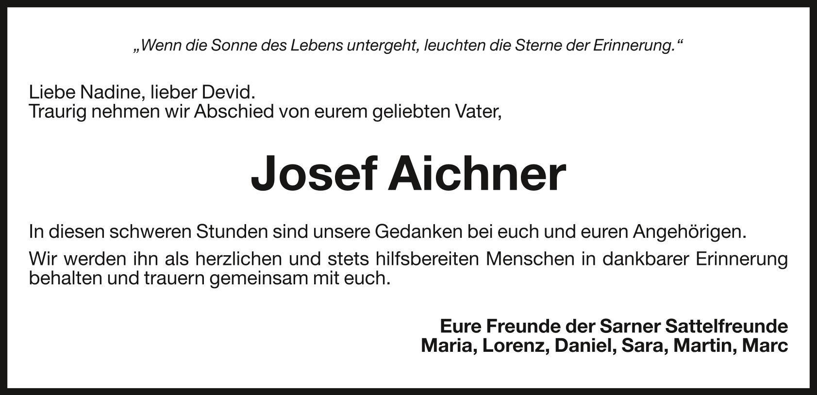Aichner Josef - AN