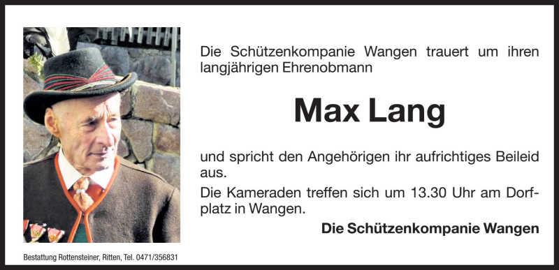 Traueranzeige