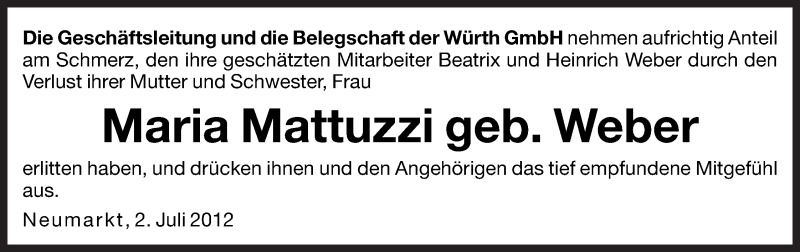 Traueranzeige