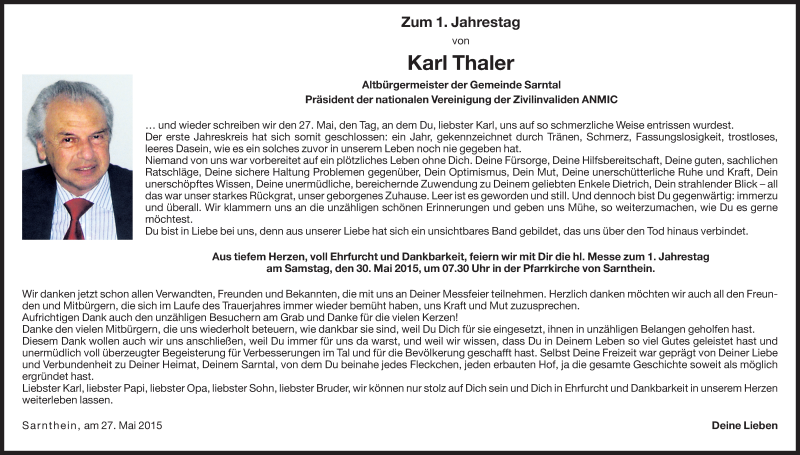 Traueranzeige
