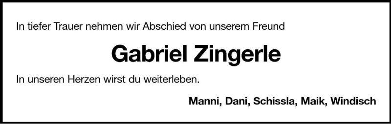 Traueranzeigen