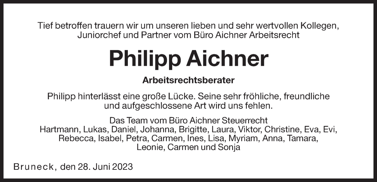 Traueranzeige