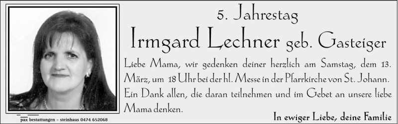 Traueranzeigen