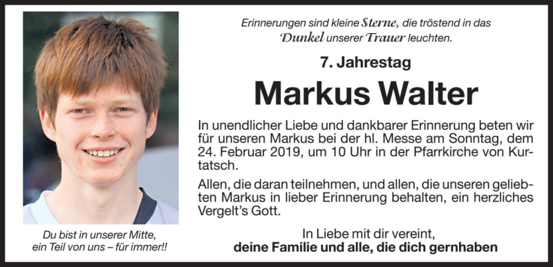 Traueranzeige