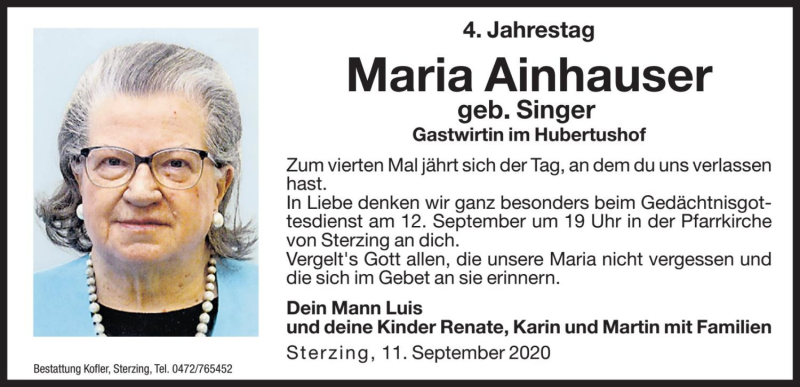 Traueranzeige