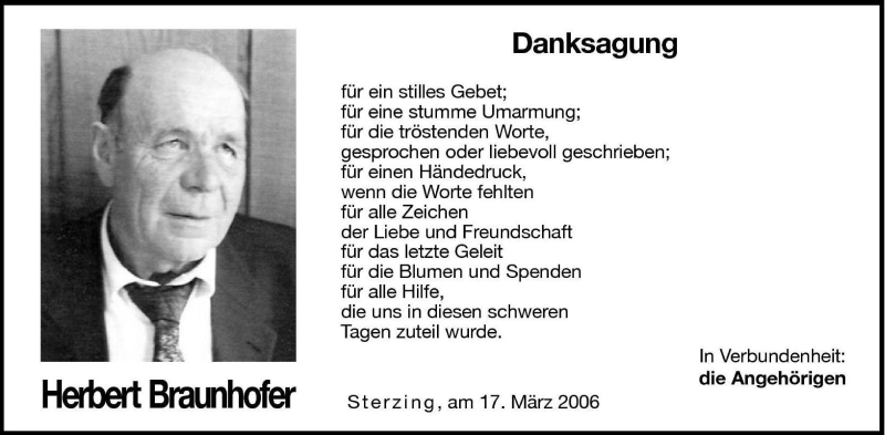 Traueranzeigen
