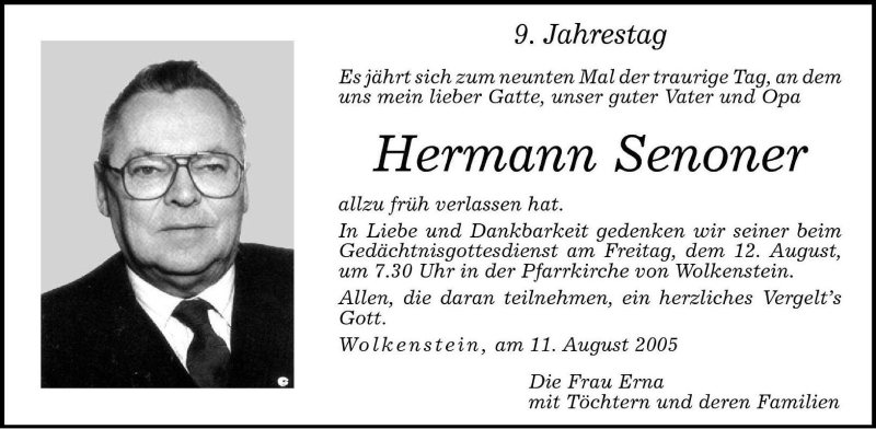 Traueranzeigen